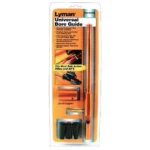 Lyman Universal Bore Guide in orange retail blister packaging, front view with adapters