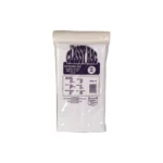 Southern Bloomer 12x12 The Classy Rag folded white cloth in clear retail package, front view