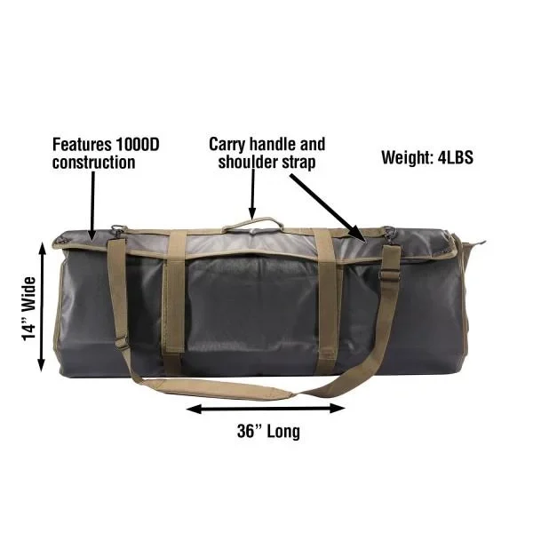 Lyman Tac-Mat HD Long Range Shooting Mat - Black