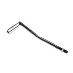 Lyman All-American Press Roller Handle, angled black handle with silver rotating grip