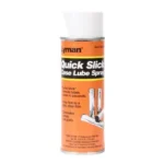 Lyman Qwik Spray Case Lube, upright orange and white aerosol can