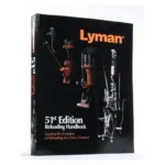 Lyman 51st Edition Reloading Handbook, black hardcover shown upright