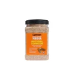 Lyman 3.5lb Untreated Corncob Media in clear plastic jar with black lid and orange label