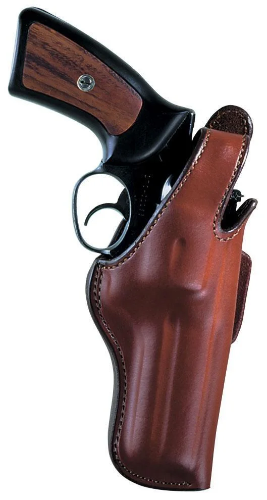primary-21749 Bianchi Model 5BHL Thumbsnap - Colt Anaconda 4" Right Hand Plain Tan