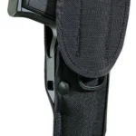 Bianchi Model UM92I holster in OD green with flap, trigger shield and belt loop
