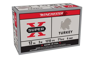 Winchester Ammunition WIN SPRX TRKY 12GA 3" #4 10/100