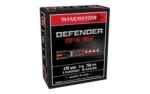 Winchester Ammunition WIN PDX1 410BO, black and red Defender ammunition box, front view