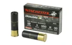 Winchester Ammunition WIN DBL X HV, black ammunition box with two black and brass shells