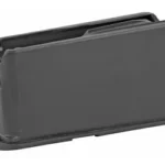 Mossberg MAG MSBRG PATRIOT LONG ACTION 4RD, black magazine in angled side view