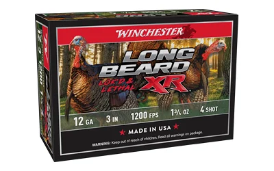 Winchester Ammunition WIN LB XR TRKY 12GA 3" #4 10/100