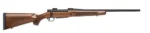 Mossberg Patriot .30-06 SPRG Rifle, right-side view with walnut stock and black fluted barrel
