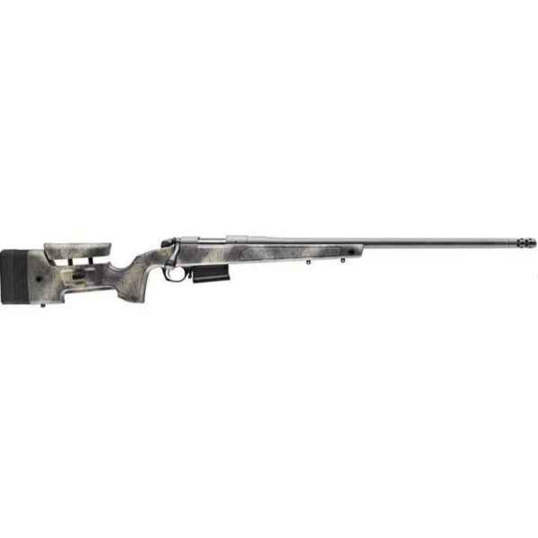 Bergara Rifles Bergara B-14 HMR Carbon Wilderness Rifle 6.5 PRC 3rd Magazine 24" Barrel Sniper Grey Cerakote