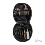 OTIS ROSE BY SIG cleaning kit in an open black zip case with brushes, rods and small bottles
