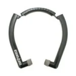 Otis Ear Shield Ear Plug Headset NRR26, black U-shaped headset in front view