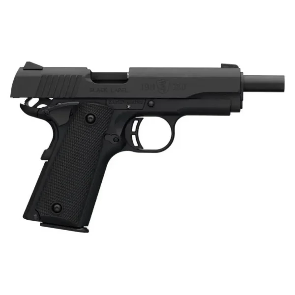 Browning Firearms Browning 1911-380 Black Label Full Size Handgun .380 Auto 8rd Magazine 4.5" Barrel Ambi Manual Safety