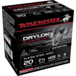 Winchester Ammunition Winchester Super-X Drylok Super Steel Shotshells 20 ga 2-3/4" 3/4 oz 1425 fps #4 25/ct