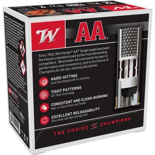 Winchester Ammunition Winchester AA Super Sport 12 ga 2-3/4" 1-1/8 oz #9 1300 fps - 25/ct