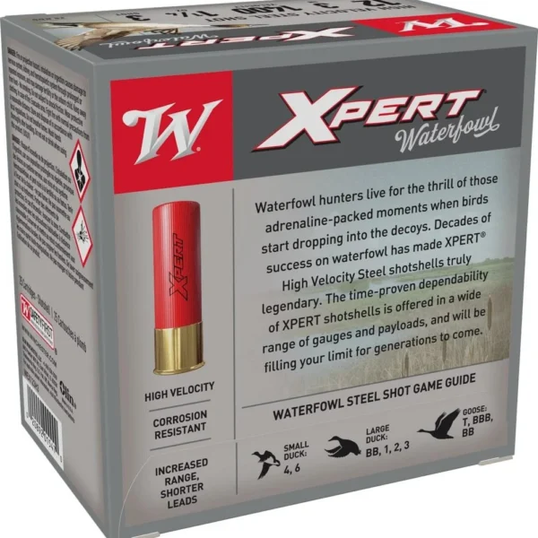 Winchester Ammunition Winchester Xpert High-Velocity Steel Shotshells 12 ga 3" 1-1/4 oz 1400 fps #3 25/ct