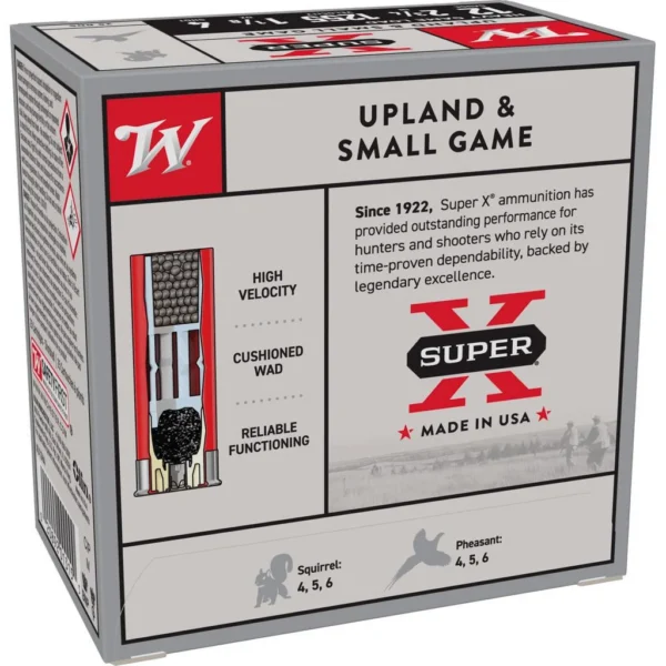 Winchester Ammunition Winchester Super-X Heavy Game Shotshells 12 ga 2-3/4" 1-1/8 oz 1255 fps #4 25/ct