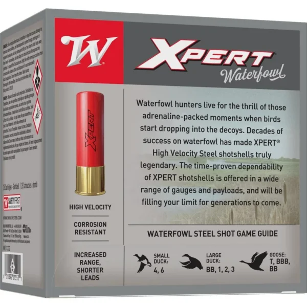 Winchester Ammunition Winchester Xpert High-Velocity Steel Shotshells 12 ga 3" 1-1/8 oz 1550 fps #2 25/ct