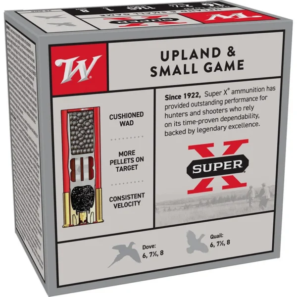 Winchester Ammunition Winchester Super-X Game Shotshells 16 ga 2-3/4" 1 oz 1165 fps #8 25/ct