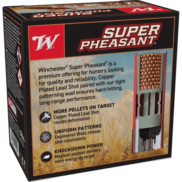 Winchester Ammunition Winchester Super-X Super Pheasant Shotshells 12 ga 2-3/4" 1-3/8 oz 1300 fps #5 25/ct