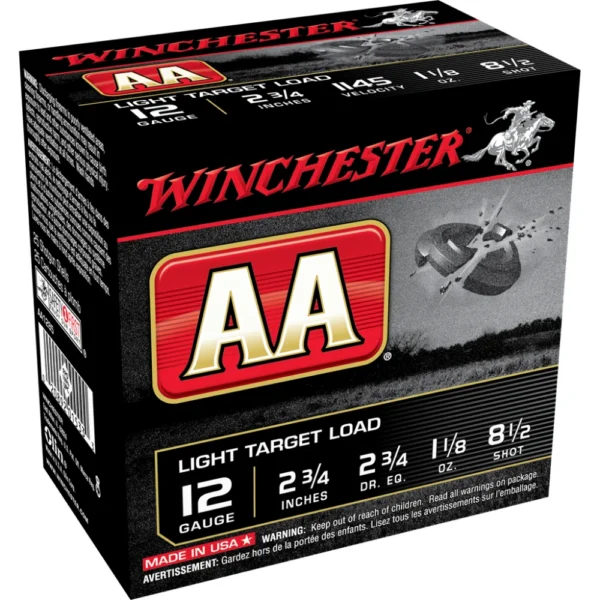 Winchester Ammunition Winchester AA Target 12 ga 2-3/4" 1-1/8 oz #8.5 25/ct