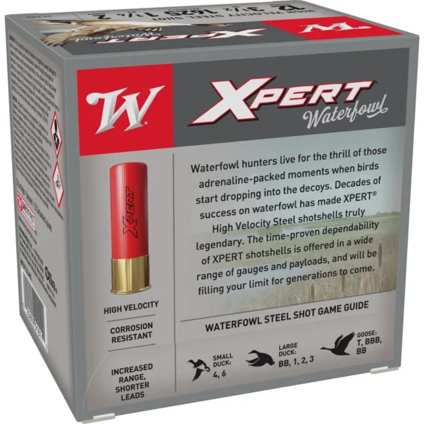 Winchester Ammunition Winchester Xpert High-Velocity Steel Shotshells 12 ga 3-1/2" 1-1/4 o 1625 fps #2 25/ct