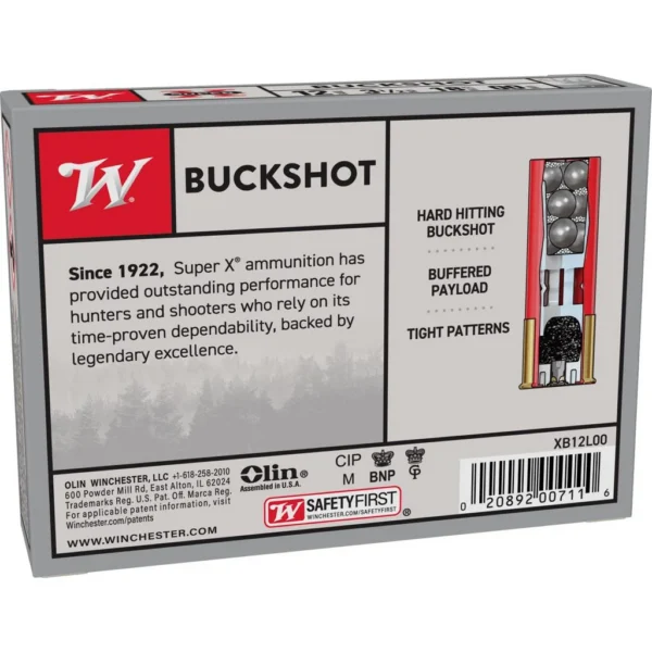 Winchester Ammunition WIN SPRX 12GA 3.5" 00BK 18PLT 5/250