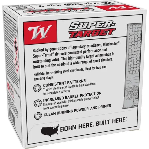 Winchester Ammunition Winchester Super-Target 12 ga 2 3/4" 1-1/8 oz #7 1200 fps 25/ct