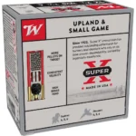 Winchester Ammunition Winchester Super-X Hi-Brass Shotshells 12 ga 2-3/4" 1-1/4oz 1220 fps #4 25/ct