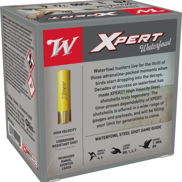 Winchester Ammunition WIN XPERT STEEL WF 20GA 3" #4 25/250