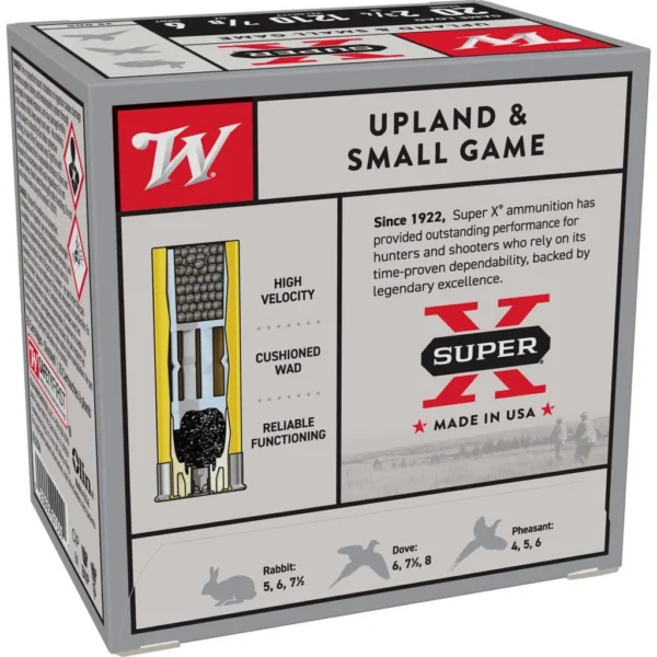 Winchester Ammunition Winchester Super-X Game Shotshells 20 ga 2-3/4" 7/8 oz 1210 fps #6 25/ct