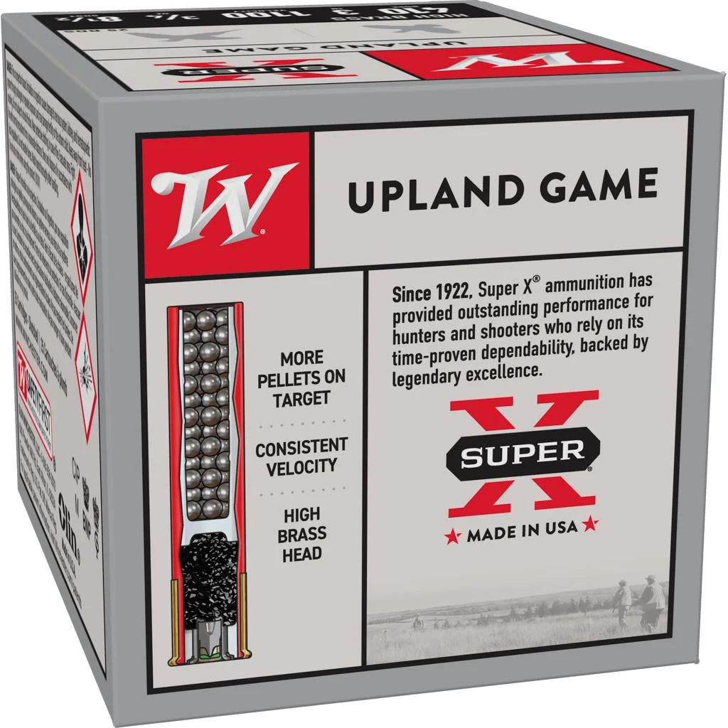 primary-22281 Winchester Ammunition Winchester Super-X High-Brass Shotshells .410 ga 3" 3/4 oz 1100 fps #8-1/2 Shot 25/ct