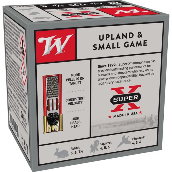 Winchester Ammunition Winchester Super-X High Brass Game Shotshells 28 ga. 2-3/4" 3/4oz 1295 fps #6 25/ct