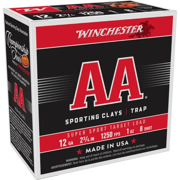 Winchester Ammunition WIN AA SPR SPT 12GA 2-3/4" #8 25/250