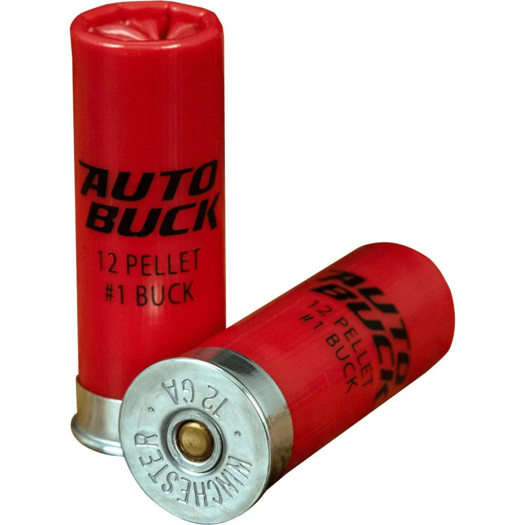 primary-22323 Winchester Ammunition Winchester Autobuck Shotshells 12ga 2-3/4" 12plts 1325 fps #1 5/ct