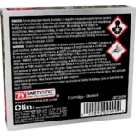 Winchester Long Beard Tungsten Shotshell box back with warnings, barcode and black label