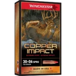 Winchester Ammunition Winchester Copper Impact Rifle Ammunition 30-06 SPRG 150 gr. BT 2920 fps 20/ct