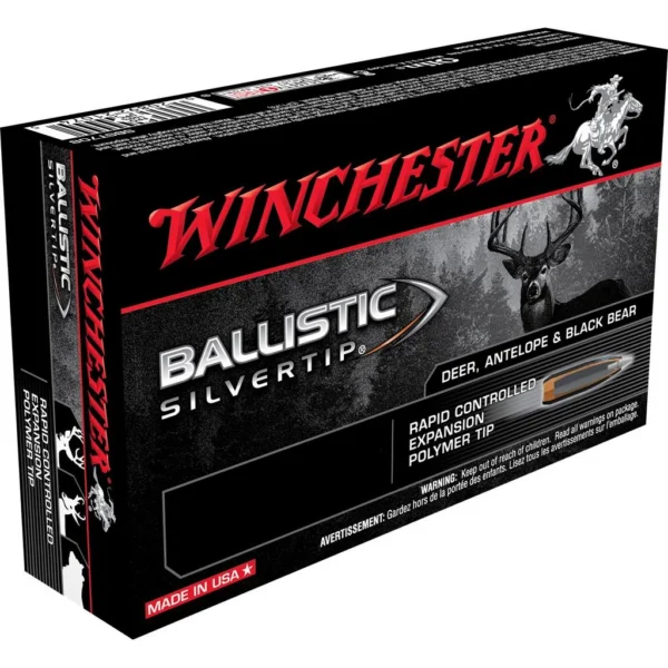 Winchester Ammunition Winchester Ballistic Silvertip Rifle Ammunition 6.5 PRC 140 gr. PT 3020 fps 20/ct