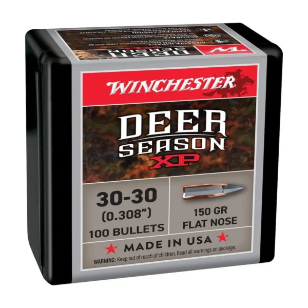 Winchester Bulk Components Winchester Deer Season XP Rifle Bullets 30-30 WIN 150 gr 100/ct