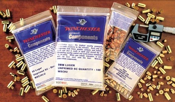 Winchester Bulk Components Winchester Unprimed Brass Handgun Cartridge Cases 100/ct .357 Mag