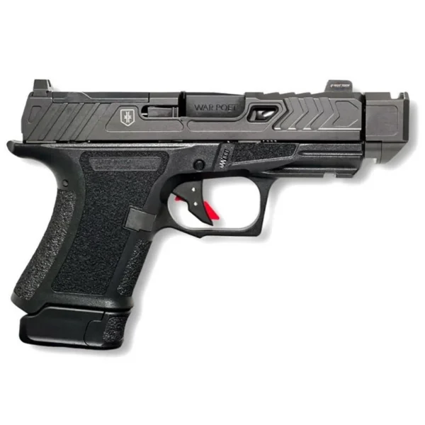 Shadow Systems dba Shadow Gunworks Shadow Systems CR920P War Poet Handgun 9mm Luger 10rd & 13rd Magazines 3.75 Barrel Black