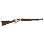 Henry Repeating Arms Company Henry Brass Lever Action Side Gate Rifle .45-70 4rd Magazine 22" Octagon Barrel with Large Loop