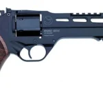 Chiappa Firearms USA Ltd RHINO .357MAG REVOLVER 60DS BLK 6IN BBL 3MOON CLIPS 6RND ADJ. REAR SIGHT