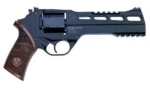 Chiappa Firearms USA Ltd RHINO .357MAG REVOLVER 60DS BLK 6IN BBL 3MOON CLIPS 6RND ADJ. REAR SIGHT