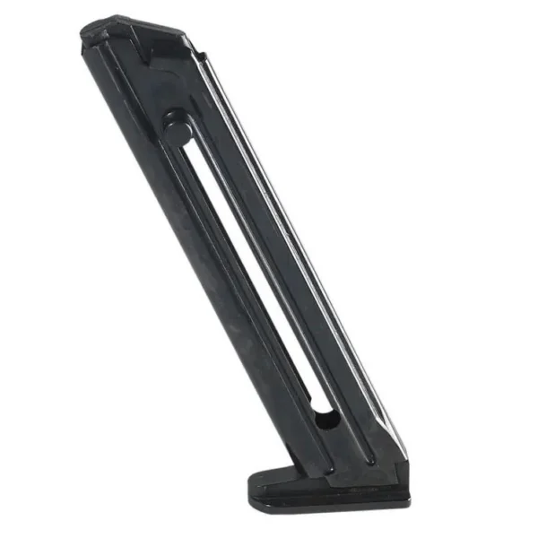 Browning Buck Mark Handgun and Rifle Magazine, angled view of slim black magazine