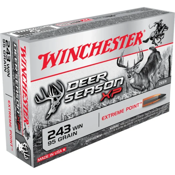 Winchester Ammunition WIN DEER SEASON 243WIN 95GR 20/200