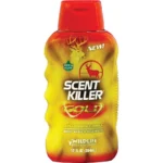 Wildlife Research Scent Killer Gold Body Wash & Shampoo, yellow bottle with red cap, front view