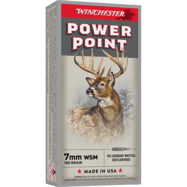 Winchester Ammunition WIN SPRX PWR PNT 7MMWSM 150GR 20/200